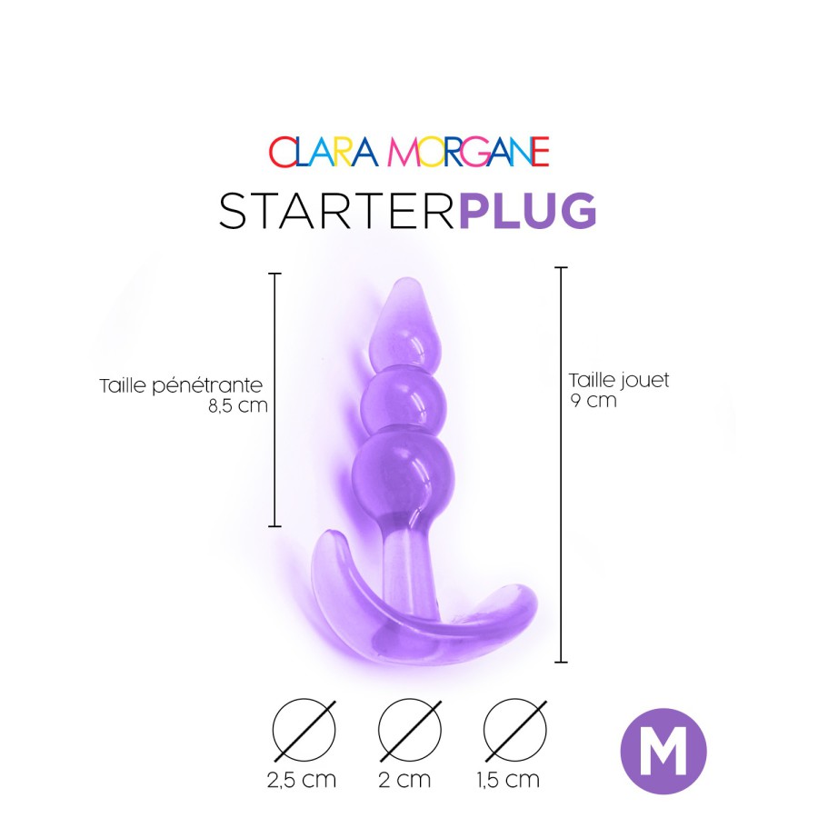 StarterPlug Anal Jelly Violet M