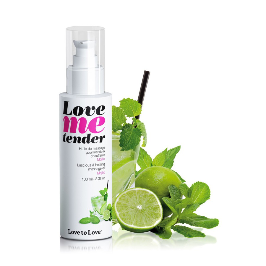 Huiles de massage Love Me Tender MOJITO