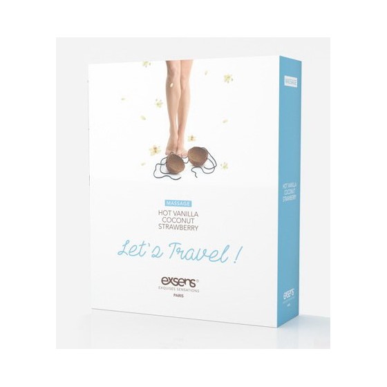 Coffret de 3 huiles de massage gourmandes