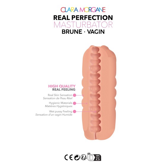 Real Perfection Masturbateur Brune Vagin
