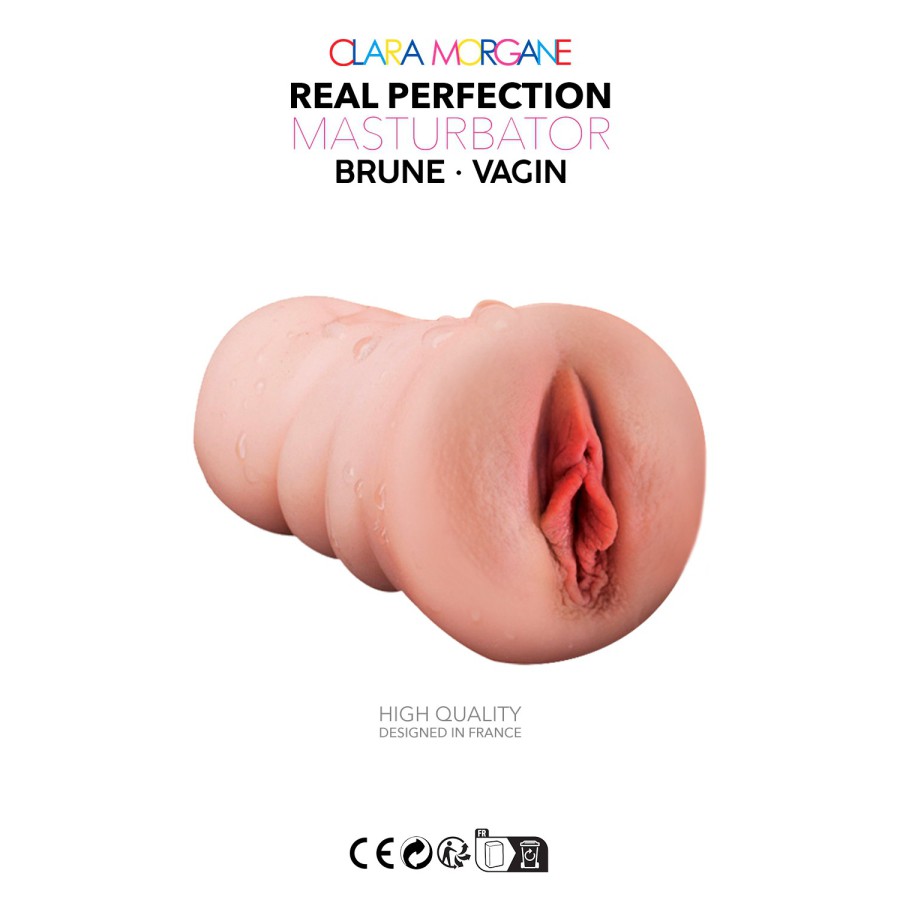 Real Perfection Masturbateur Brune Vagin