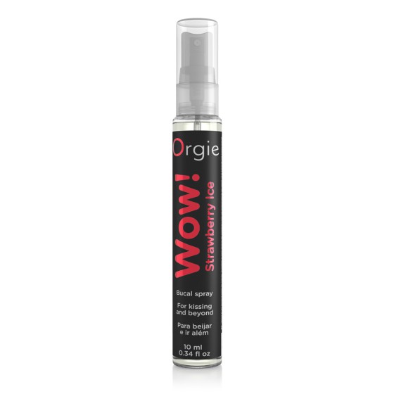 WOW Fraise Ice Spray bucal sexe oral