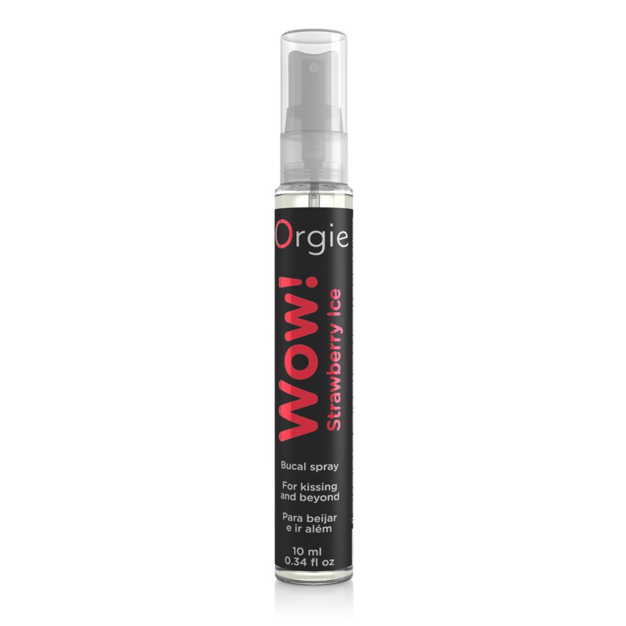 WOW Fraise Ice Spray bucal sexe oral