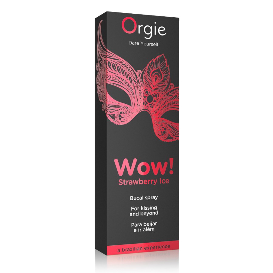 WOW Fraise Ice Spray bucal sexe oral